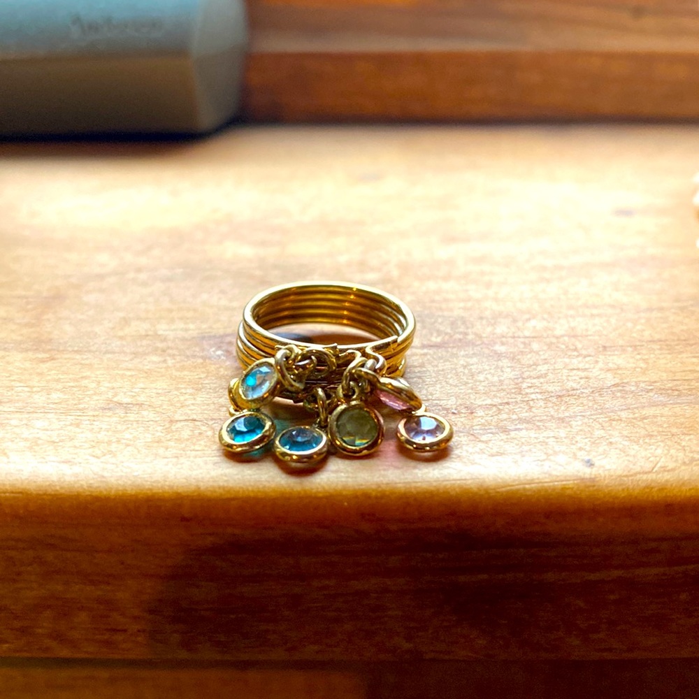 Multi Gemstone..Ring - image 1